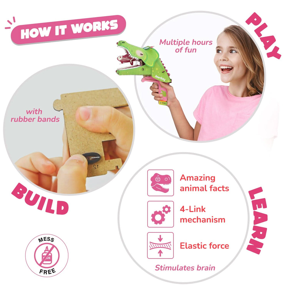 Smartivity – Mech-Wunder | 3D Holzpuzzle