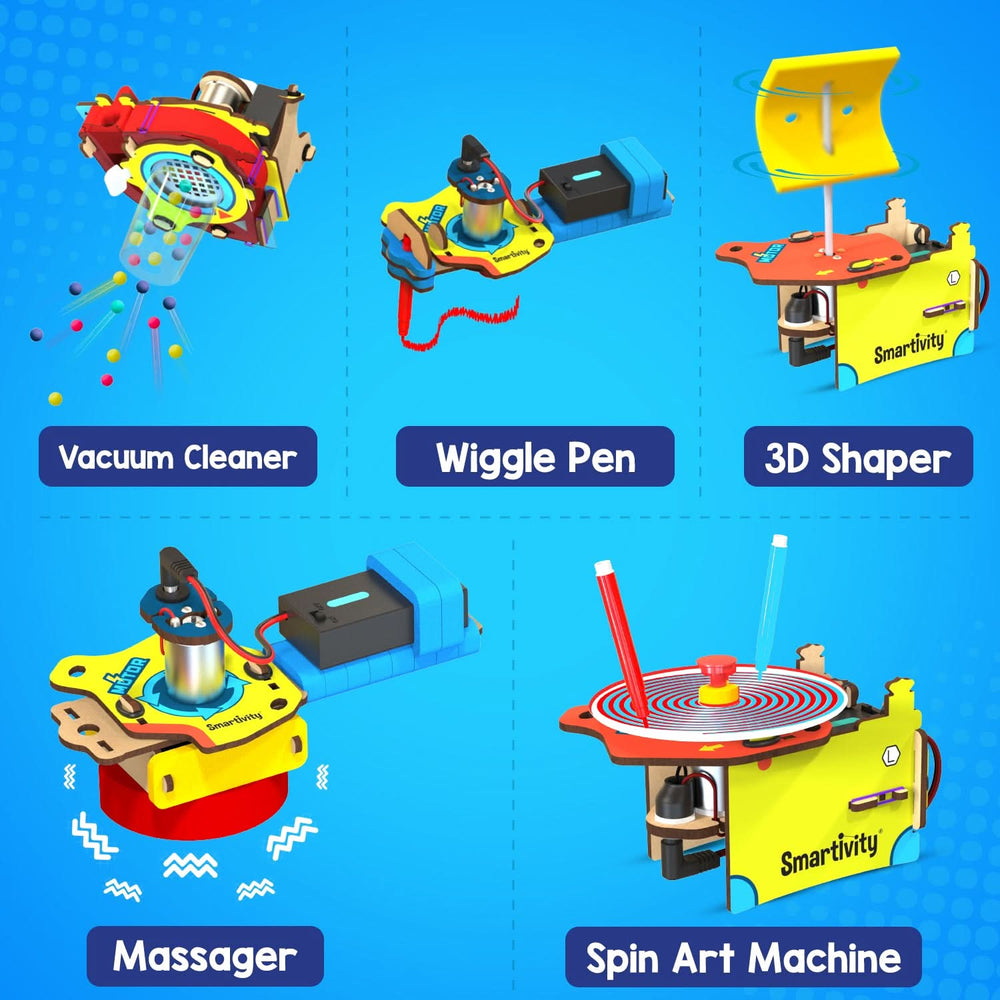 Smartivity – Motor Gadgets | 3D Holzpuzzle