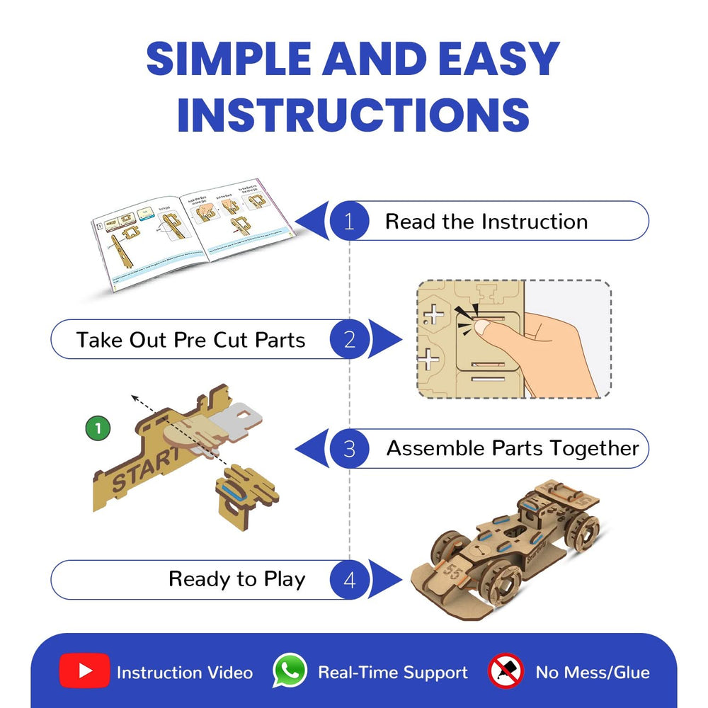 Smartivity – Speedster | 3D Holzpuzzle