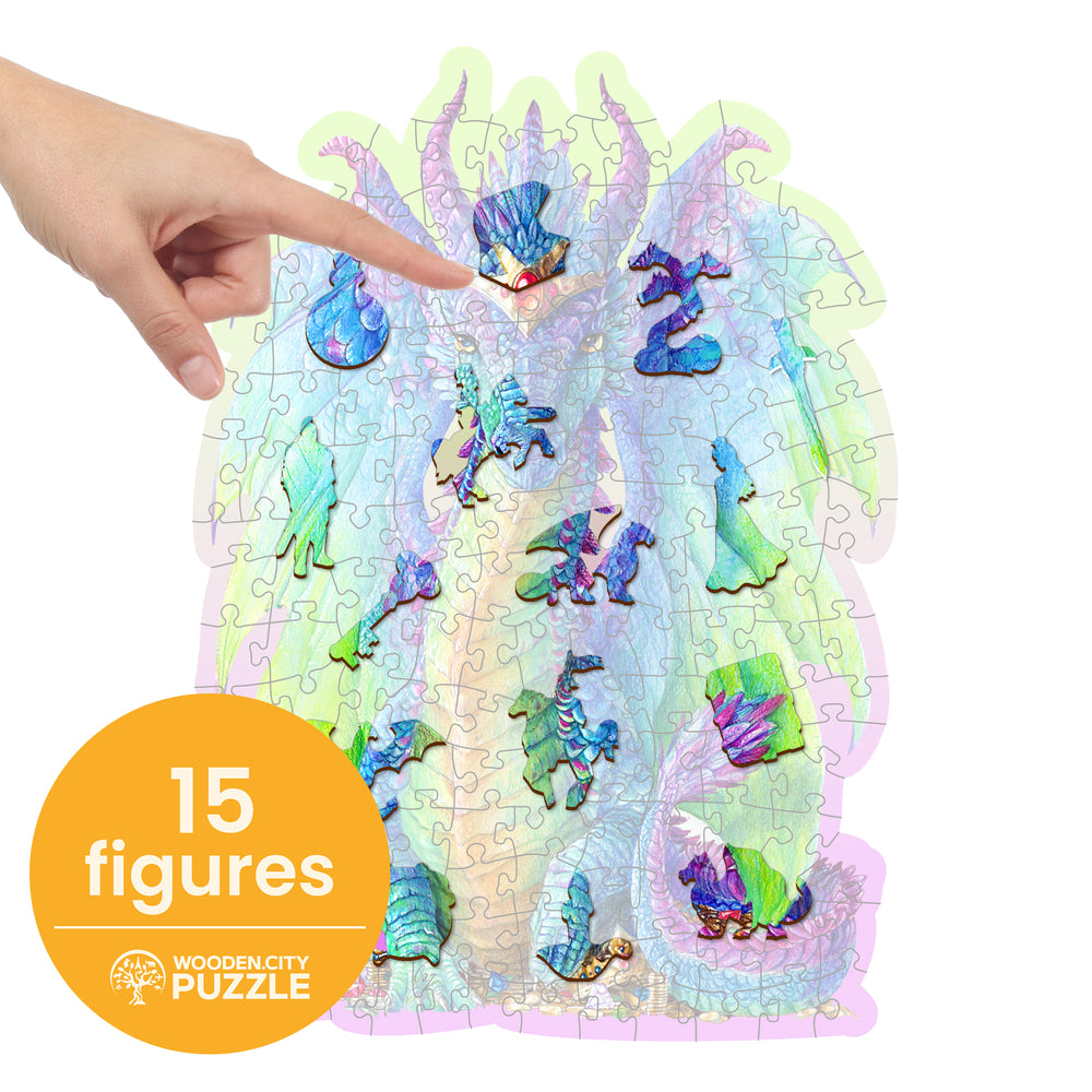 WOODEN.CITY – Prächtiger Drache | 3D Holzpuzzle