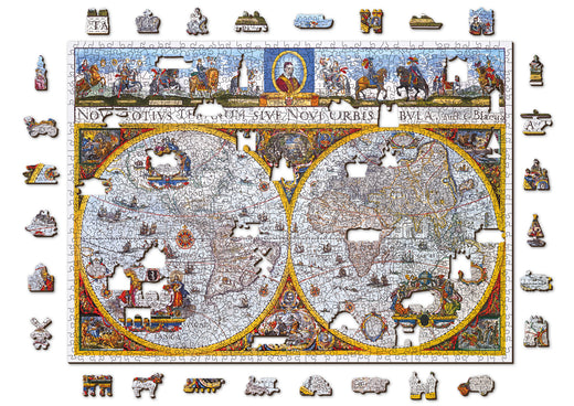 Nova Terrarum Antike Karte
