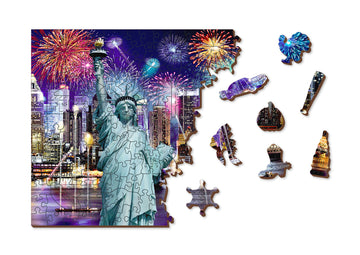 New York in der Nacht