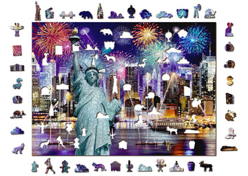 New York in der Nacht