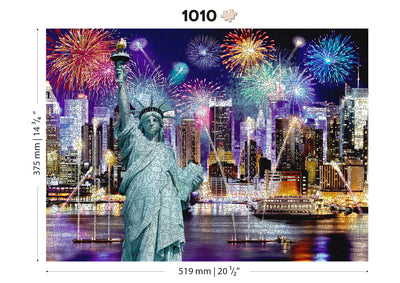 New York in der Nacht