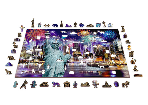 New York in der Nacht