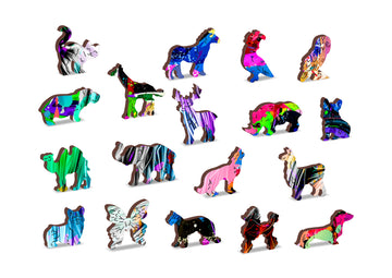 Pop Art Yorkshire terrier