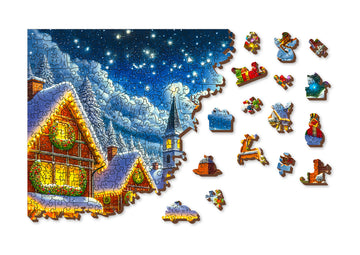 Santas fröhliche Reise