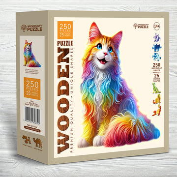 Bunte Katzenfantasie