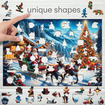 Santas Schlitten