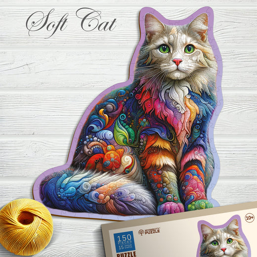 Weiche Katze
