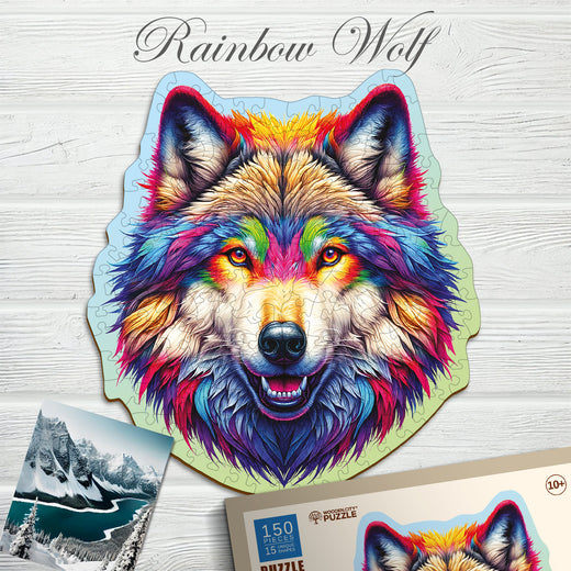 Regenbogenwolf