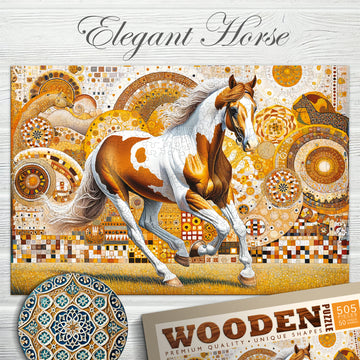 Elegantes Pferd