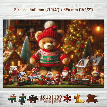Weihnachtsteddybär