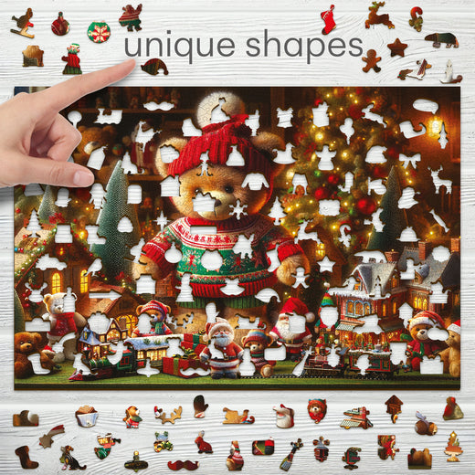 Weihnachtsteddybär