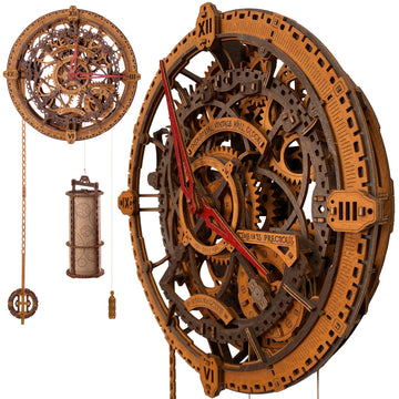 Industrielle Vintage-Wanduhr