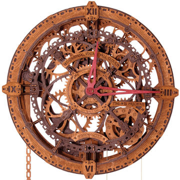 Industrielle Vintage-Wanduhr