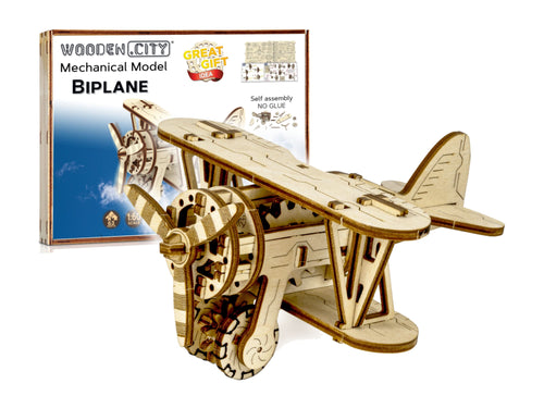 WOODEN.CITY – Doppeldecker | 3D Holzpuzzle