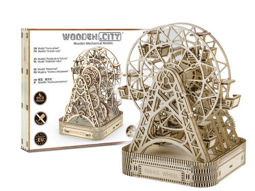 WOODEN.CITY – Riesenrad | 3D Holzpuzzle