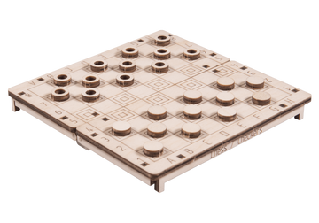 Schach/Dame 2 in 1 Set