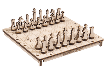 Schach/Dame 2 in 1 Set