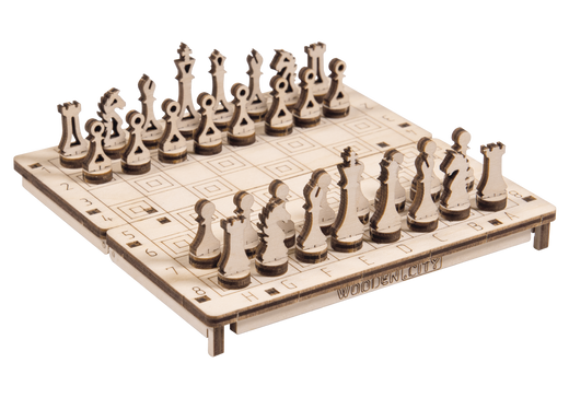 Schach/Dame 2 in 1 Set