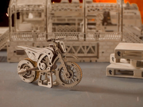 WOODEN.CITY – Motocross | 3D Holzpuzzle