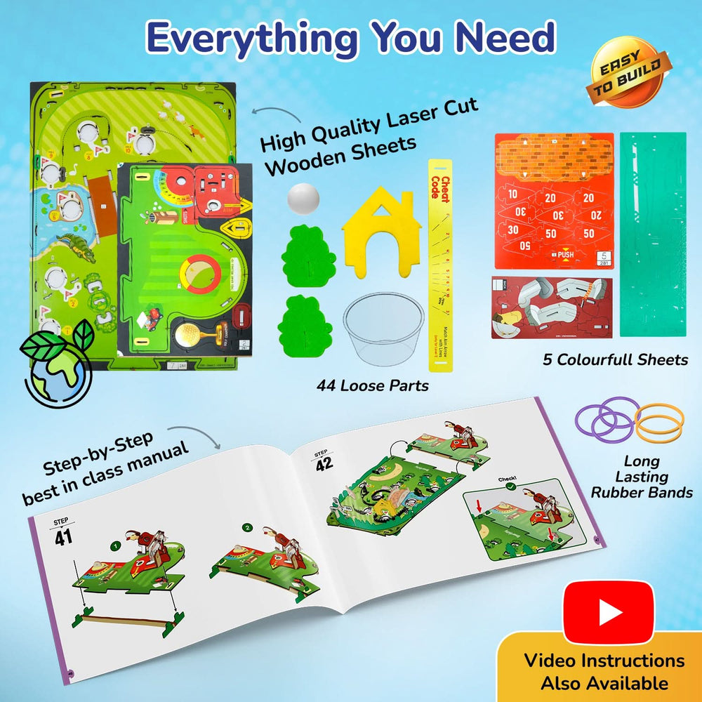Smartivity – Mini Golf | 3D Holzpuzzle