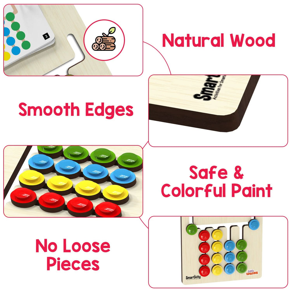 Smartivity – Farb-Coder | 3D Holzpuzzle
