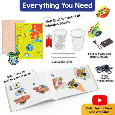 Smartivity – Motor Gadgets | 3D Holzpuzzle