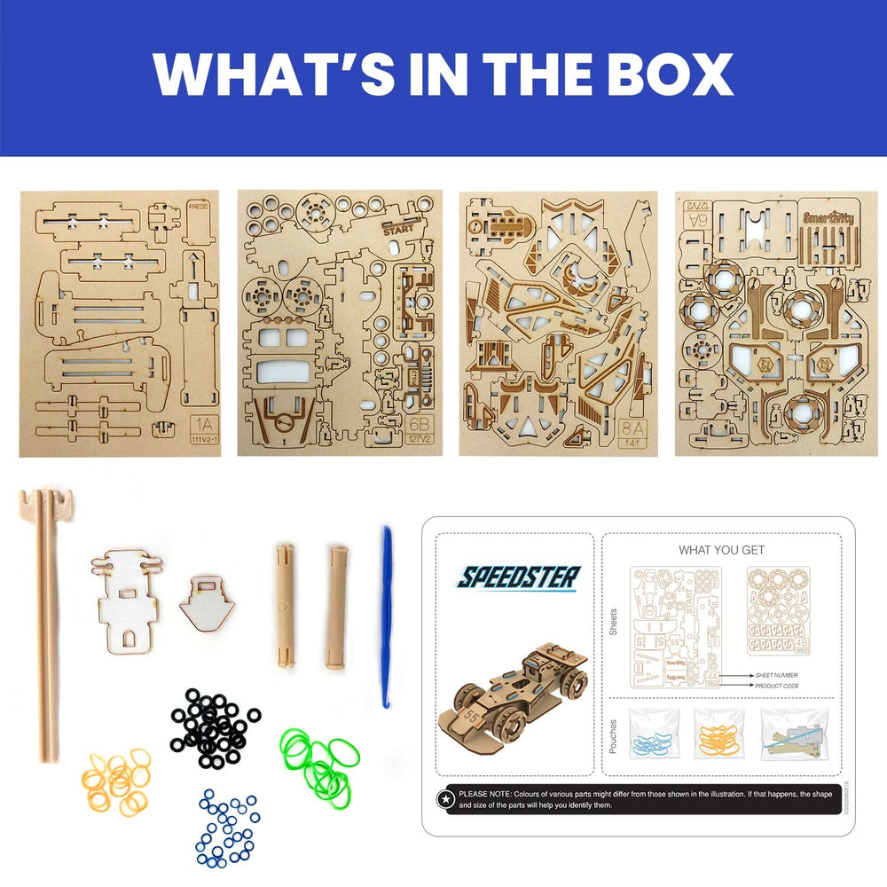 Smartivity – Speedster | 3D Holzpuzzle