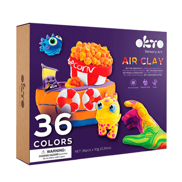 36-Farben-Set mit Lufttrockner-Ton