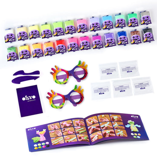 24-Farben-Set mit Lufttrockner-Ton