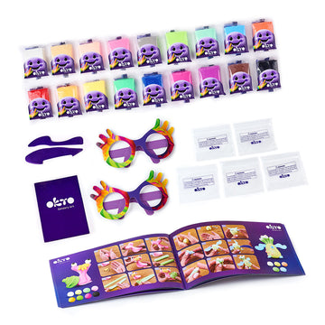 18-Farben-Set mit Lufttrockner-Ton