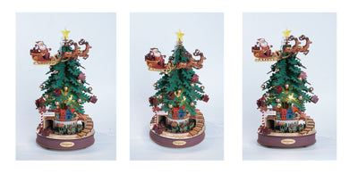 Robotime – Weihnachtsklangbaum | 3D Holzpuzzle