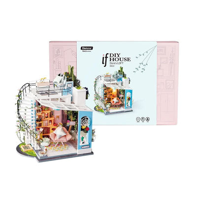 Robotime – Doras Loft | 3D Holzpuzzle