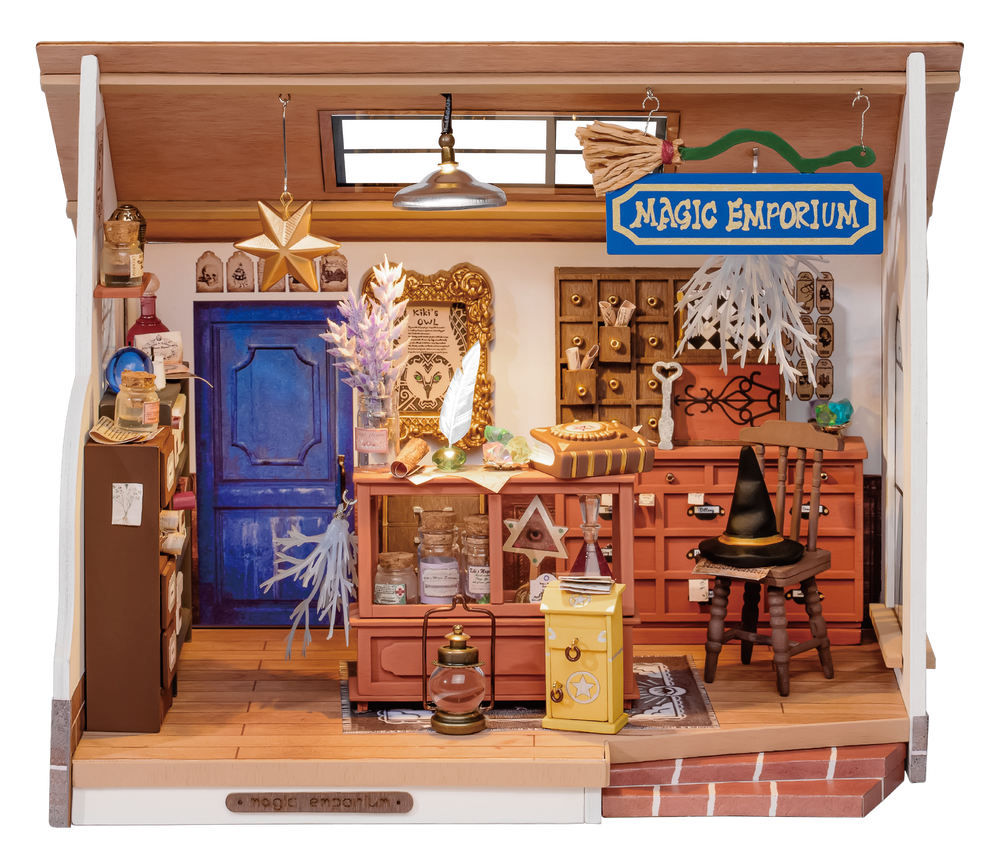 Robotime – Kikis Magisches Emporium | 3D Holzpuzzle