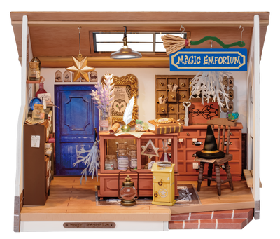 Robotime – Kikis Magisches Emporium | 3D Holzpuzzle