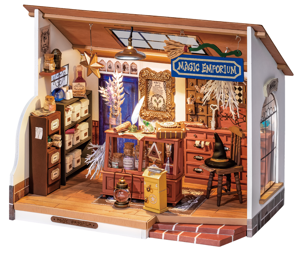 Robotime – Kikis Magisches Emporium | 3D Holzpuzzle