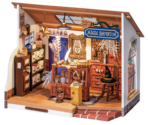 Robotime – Kikis Magisches Emporium | 3D Holzpuzzle