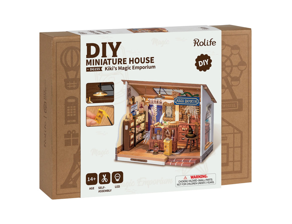 Robotime – Kikis Magisches Emporium | 3D Holzpuzzle