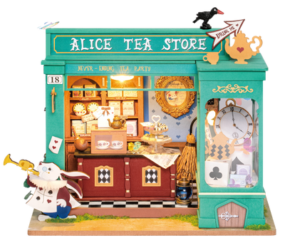 Robotime – Alices Teeladen | 3D Holzpuzzle
