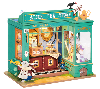 Robotime – Alices Teeladen | 3D Holzpuzzle