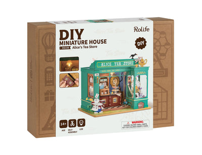 Robotime – Alices Teeladen | 3D Holzpuzzle