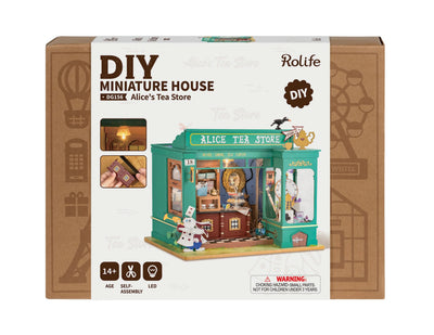 Robotime – Alices Teeladen | 3D Holzpuzzle