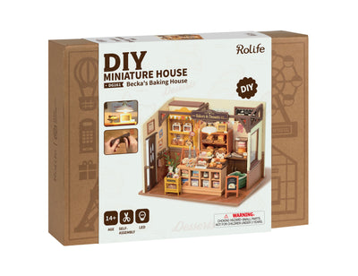 Robotime – Beckas Backhaus | 3D Holzpuzzle