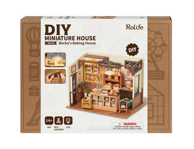 Robotime – Beckas Backhaus | 3D Holzpuzzle
