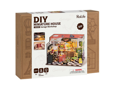 Robotime – Garagenwerkstatt | 3D Holzpuzzle