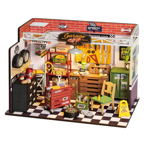 Robotime – Garagenwerkstatt | 3D Holzpuzzle