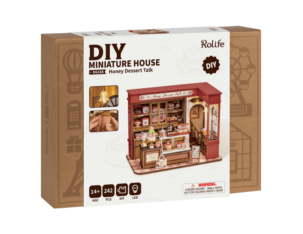 Robotime – Honigsüße Plauderei | 3D Holzpuzzle