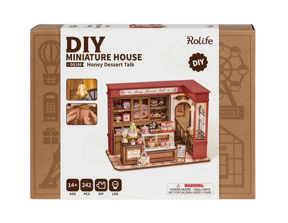 Robotime – Honigsüße Plauderei | 3D Holzpuzzle